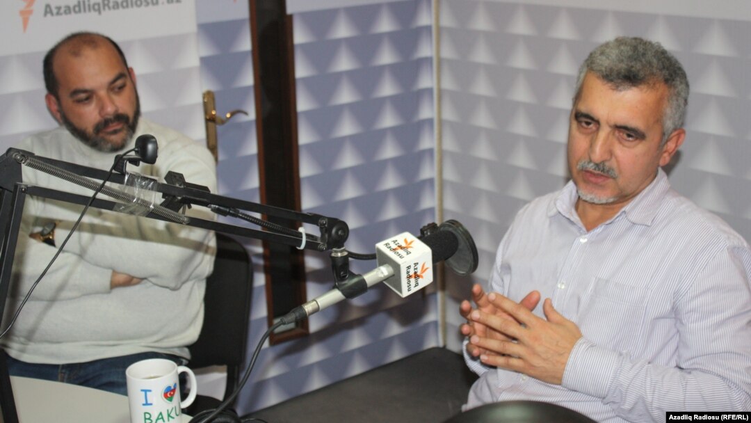 sağdan sola: Rasim Qaraca və Kənan Hacı