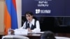 Armenia-RA Minister of Education, Science, Culture and Sports Zhanna Andreasian gave a press, 27Aug2025