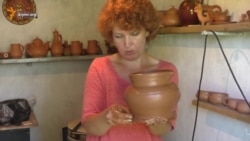 В мастерской крымскотатарского керамиста Марины Курукчи (видео)