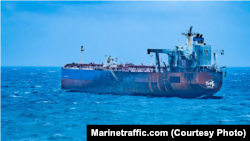 Танкер Kairos, 5 декабря 2025 года (фото с сайта Marinetraffic)