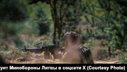 Photo from the official Lithuanian Ministry of Defense account on the social network X