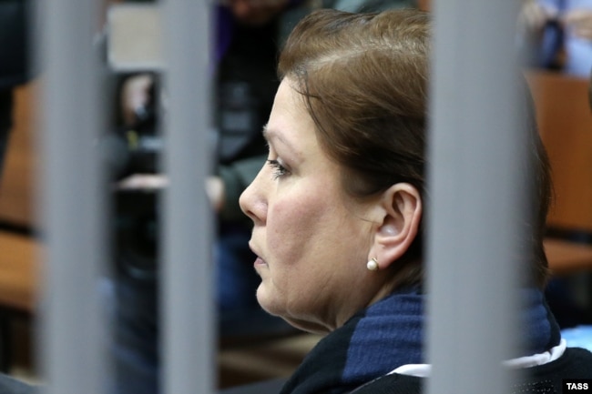 Наталья Шарина в суде, ноябрь 2016 года