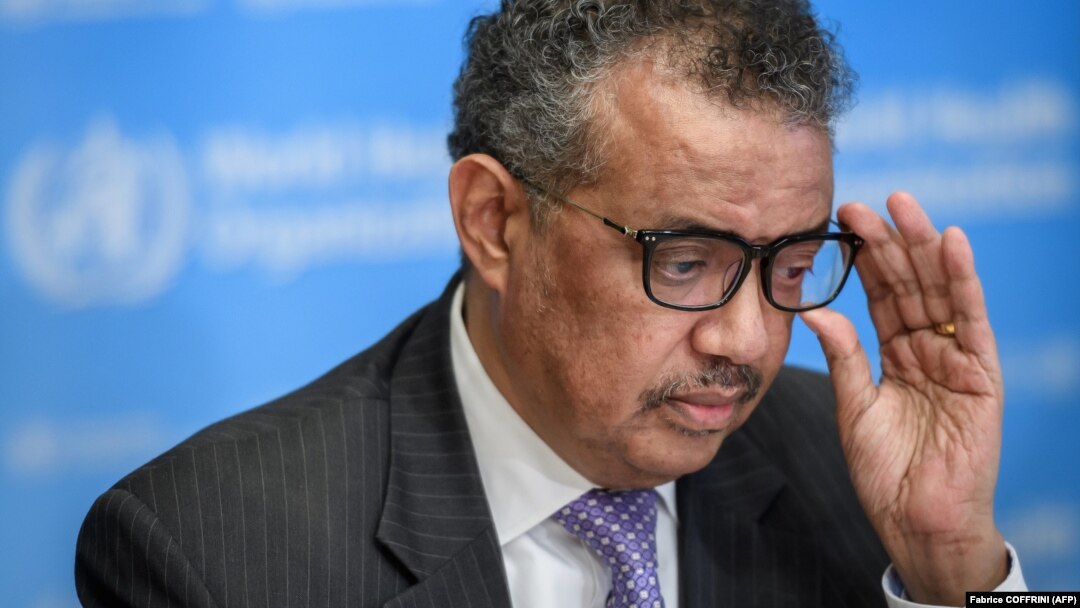 Generalni sekretar Svjetske zdravstvene organizacije (WHO) Tedros Adhanon Gebreyesus 