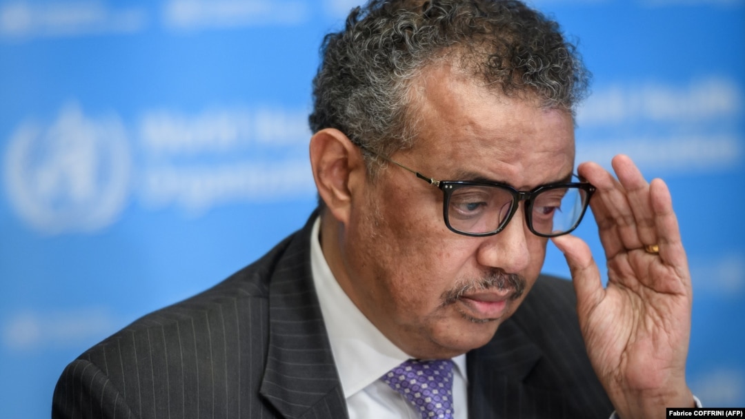 Generalni direktor Svjetske zdravstvene organizacije Tedros Adhanon Ghebreyesus 