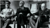 Soldan sağa: İosif Stalin, Franklin Ruzvelt və Uinston Çörçil 1943-cü ildə