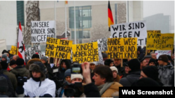 The case has prompted public rallies organized by the Russian community in Berlin.