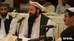Tribal candidates discussing problems in the tribal regions at Radio Mashaal's discussion forum.