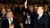 رجب طیب اردوغان به همراه عبدالله گل نامزد انتخابات ریاست جمهوری از طرف خزب عدالت و توسعه