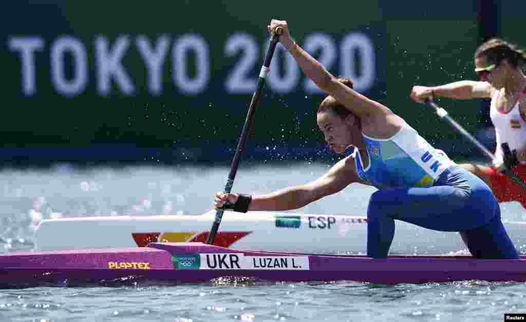 Людмила Лузан з України взяла участь у спринті на каное серед жінок&nbsp;&ndash; C1 200 м. Токіо, 4 серпня 2021 року