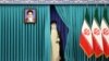 Iranian Supreme Leader Ayatollah Ali Khamenei arrives to cast his ballot in the country's presidential election on June 18. 