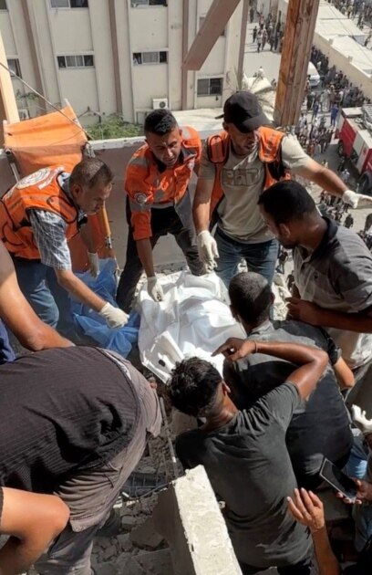 Израелски удар по болницата Насър в Ивицата Газа уби най малко