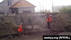 В городе Семей идет ремонт. Иллюстрационное фото. 
