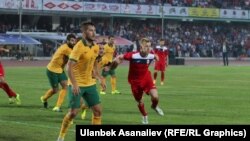 Австралия-Кыргызстан мелдеши. Бишкек, 16-июнь, 2015-жыл. 