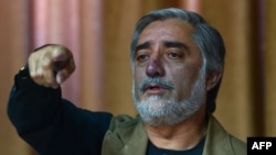 Presidential candidate Abdullah Abdullah's campaign has accused his opponent of foul play.