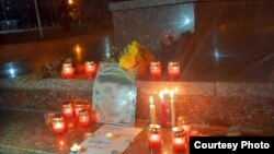 Акцыя памяці Рамана Бандарэнкі ў Жлобіне