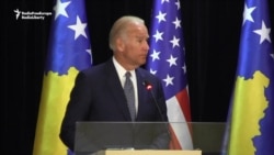 Biden In Emotional Visit To Kosovo