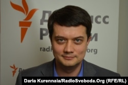 Дмитро Разумков, політтехнолог, директор Української політконсалтінговой групи, представник кандидата в президенти України Володимира Зеленського