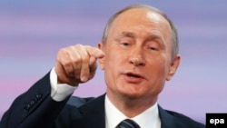 Ресей президенті Владимир Путин. Мәскеу, 17 желтоқсан 2015 жыл.