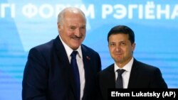 Октябрь 2019 года. Встреча Зеленского с Александром Лукашенко