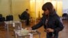 Российский «референдум» в оккупированном Крыму. Симферополь, 16 марта 2014 года