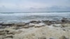Kazakhstan. View of the Caspian Sea from the Aktau embankment. April 15, 2026
