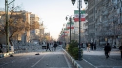 محل یکی از بمباران‌های اسرائیل در تهران
