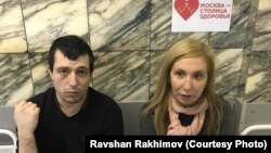 Ravshan Rahimov va himoyachi Roza Magomedova