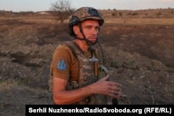 Andriy, a Ukrainian sapper with the the 93rd Separate Mechanized Brigade