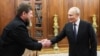 Ramzan Kadyrov and Vladimir Putin