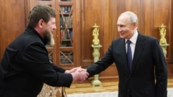 Рамзан Кадыров на встрече с Владимиром Путиным в Кремле, апрель 2026 г. Иллюстративная фотография