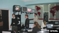 ANS TV-nin studiyası, 24 noyabr 2006