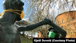 Statuie din Stockholm, capitala Suediei
