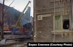 На месте авиакатастрофы в Иркутске-2