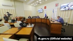 Засідання російського уряду Криму 14 липня 2020 року