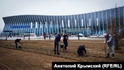 Новий термінал аеропорту Сімферополя. 16 квітня 2018 року