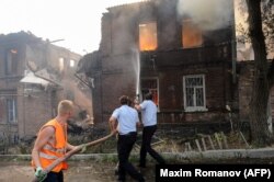 Пожар в Ростове-на-Дону, 21 августа