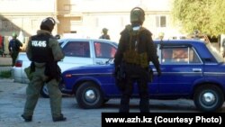 ҰҚК арнайы жасағы арнайы операция кезінде (Көрнекі сурет).