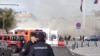 Policija i vatrogasci nakon incidenta u "Ćacilendu", Beograd, 22. oktobar 2025.