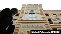 Gradska vijećnica bila je spaljena u toku rata