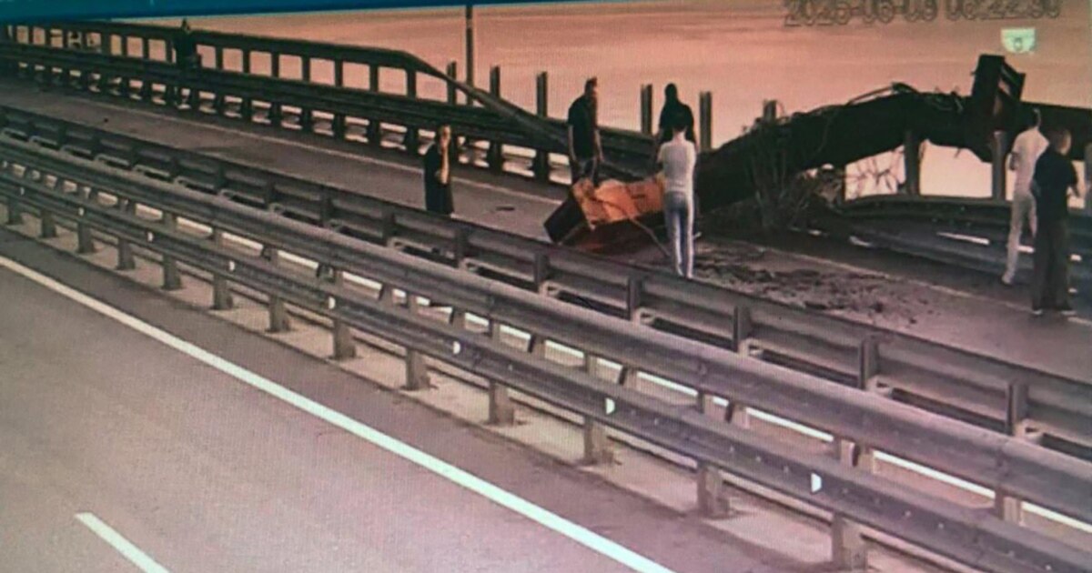 უკრაინის უსაფრთხოების სამსახურის ცნობით ყირიმის ხიდზე წარმატებული თავდასხმა განხორციელდა