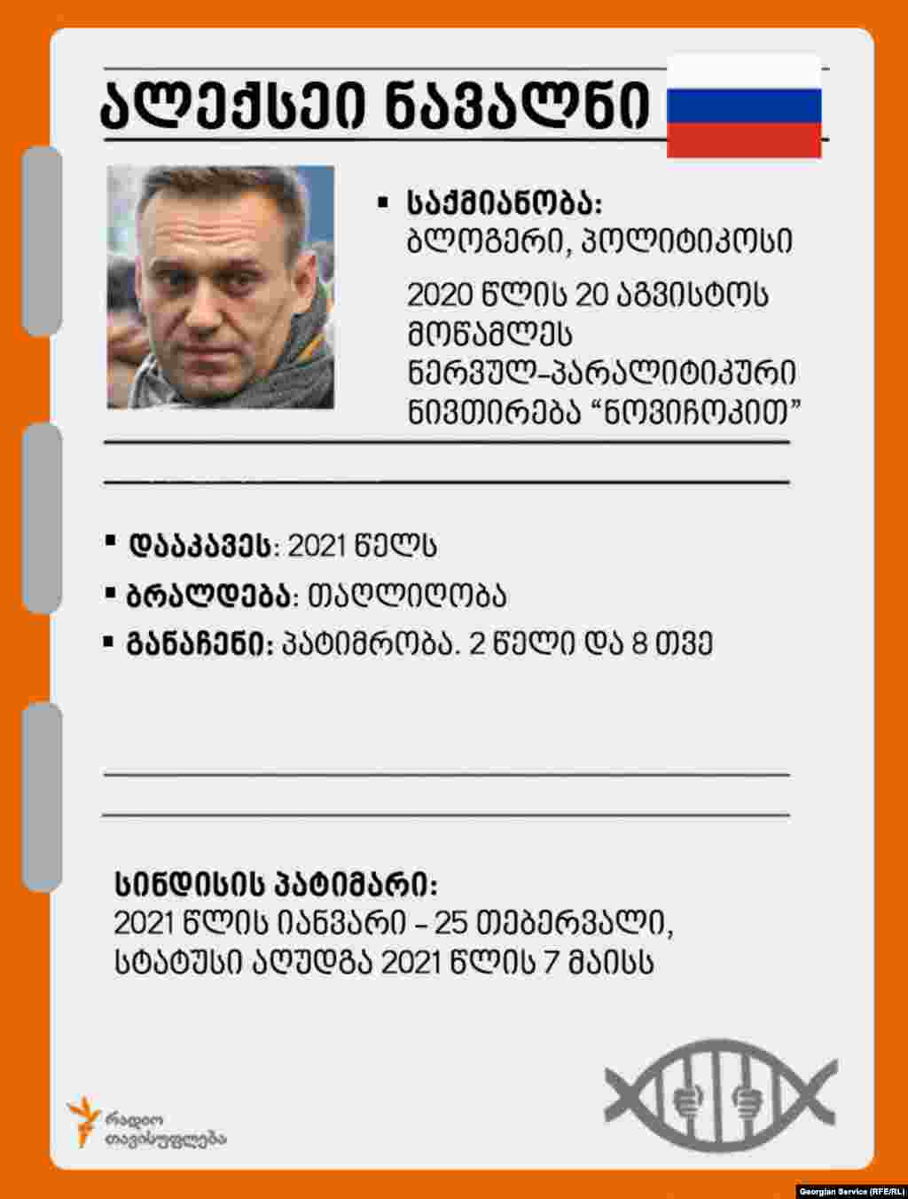 Georgia - Aleksei Navalny