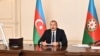 Azerbaijan -- President Ilham Aliyev addresses a virtual summit of the Commonwealth of Independent States, October 15, 2021