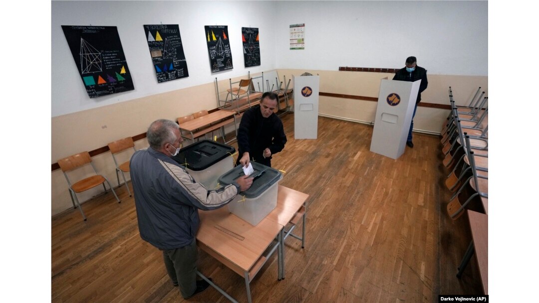 Glasanje u Severnoj Mitrovici, 17. oktobar 2021.