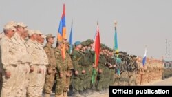 Военные учения войск стран-участниц ОДКБ в
Таджикистане. 18 октября 2021 г.