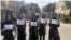 په کابل د معترضو افغان مېرمنو د لاريون انځور. October 26 2021