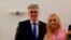 Judecătorul Ovidiu Galea alături de fostul secretar de stat Lilla Boglarka Debelka