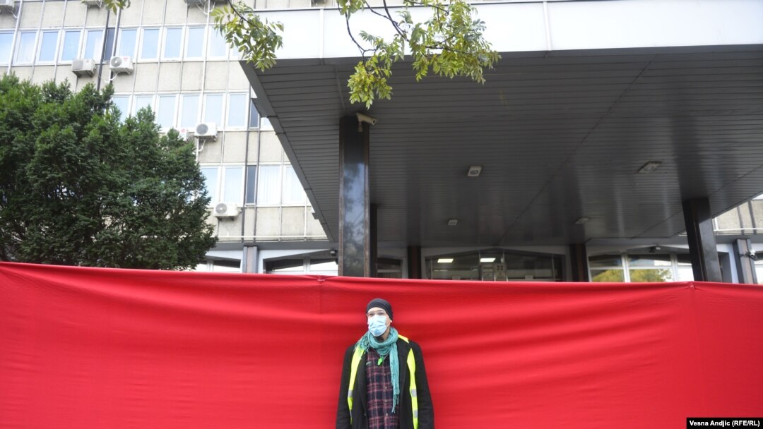 Protest 'Protiv državnog kriminala' u Beogradu