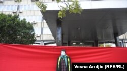 Protest 'Protiv državnog kriminala' u Beogradu
