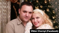 Віктор Чорний із дружиною