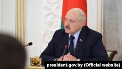 Lideri bjellorus, Alyaksandr Lukashenka.